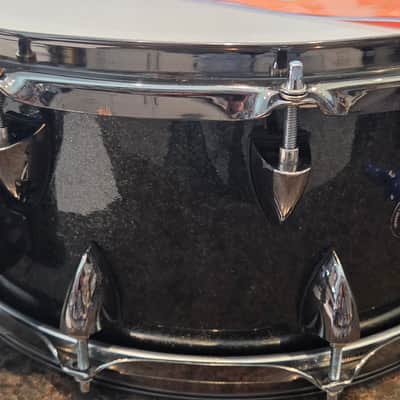 O.C.D.P Orange County Drums & Percussion 14x6 Snare Drum - Black Sparkle image 7