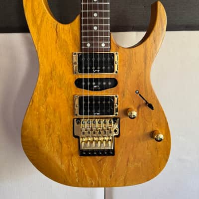 1994 Ibanez RG670 NTM Ash MIJ Fujigen + Hard Case image 4