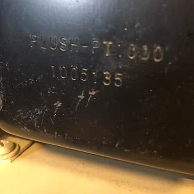 Plush PRB 1000S Amp and Cabinet early 1970's Black Padded image 12