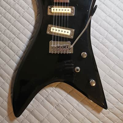 *RARE* 1980's Hondo H-2 (Korea) - Black w/SETUP/FRETWORK image 2
