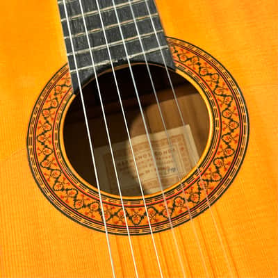 Hermanos Conde (1990) Media Luna Blanca Classical / Flamenco Guitar – Madrid, Spain Media Luna 1990 - Gloss lacquer image 21