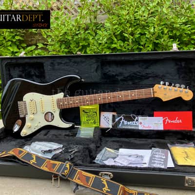 ♚ PRISTINE ♚2014 Fender American Standard Stratocaster HSS *USA♚BLACK♚Custom Shop PuPs image 22