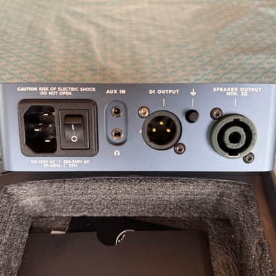 Darkglass Electronics Alpha Omega 200 200-Watt Bass Amp Head 2022 - Present - Blue image 5