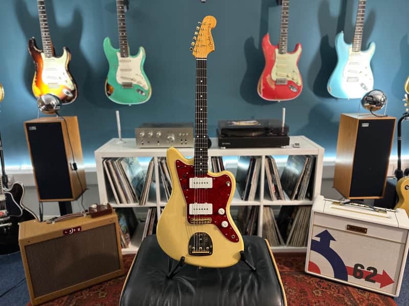 Fender Japan JM-66G/EX Jazzmaster Reissue MIJ Limited Edition – Blonde w/ Gold Hardware 1994 - Blonde image 1