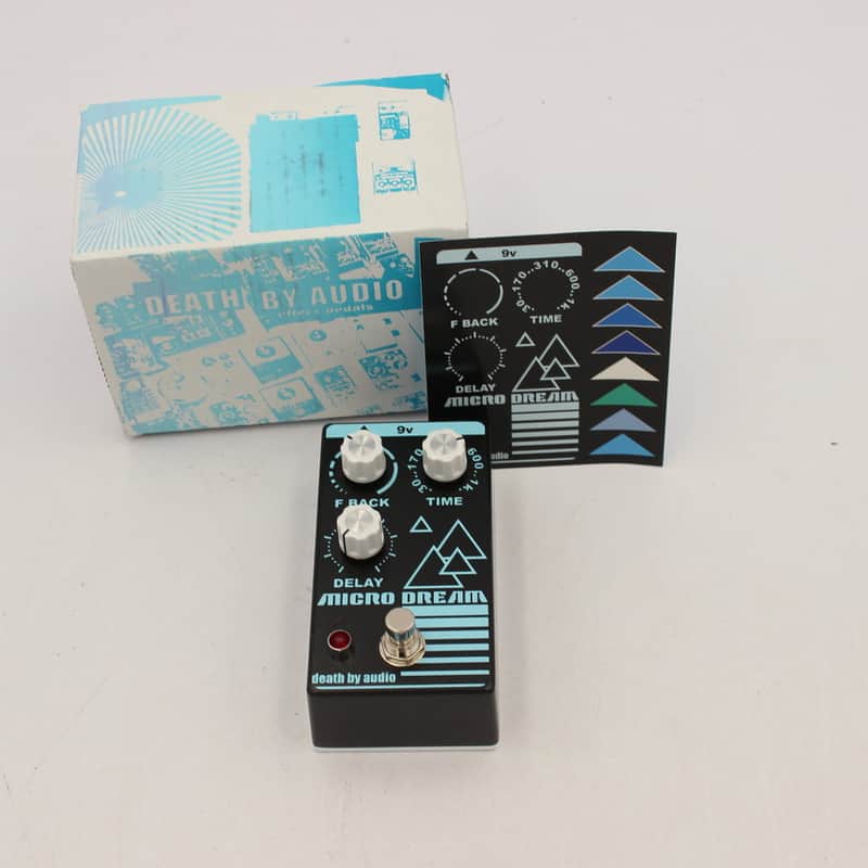Death By Audio Micro Dream Lofi Delay Effects Pedal w/ box &am…