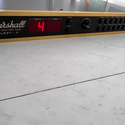 Marshall JMP-1 Valve MIDI Preamp 1992 - 2007 - Gold image 4