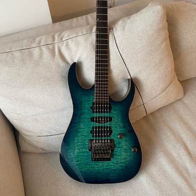 Ibanez RG1880-BBS J. Custom 1999 - 2000 - Black Blue Sunburst image 2