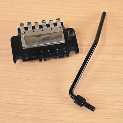 Vintage CHARVEL Jackson Floyd Rose Schaller JT-590 Tremolo Bridge BLACK GERMANY image 6