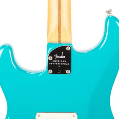 2022 Fender American Professional II Stratocaster Miami Blue, US2103XXXX image 13