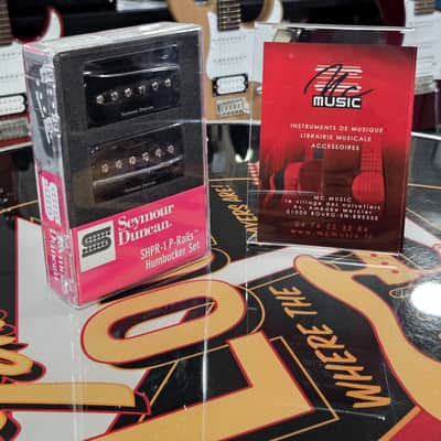 Seymour Duncan SHPR-1s P-Rails Pickup Set 2010s - Black image 3
