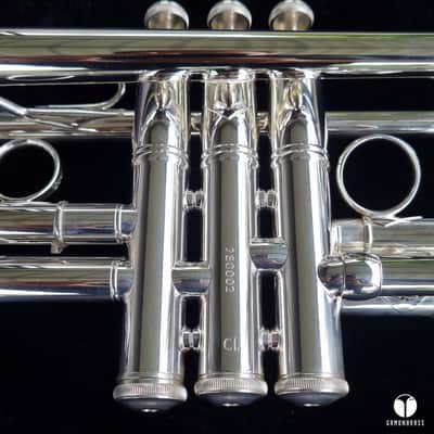 Immagine Bach Stradivarius C 180SL- 229 Chicago large lightweight trumpet case mouthpiece  gamonbrass - 19