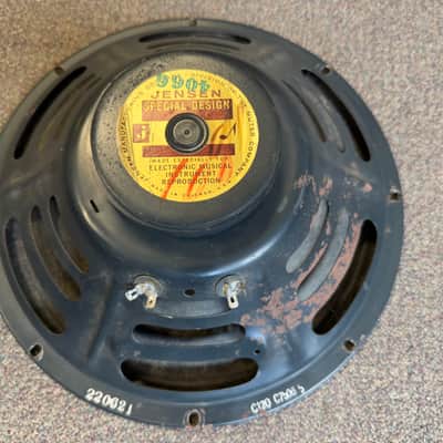 Pair of Jensen C12Q Vintage Ceramic 12" 40-Watt 8ohm Guitar Speakers image 6