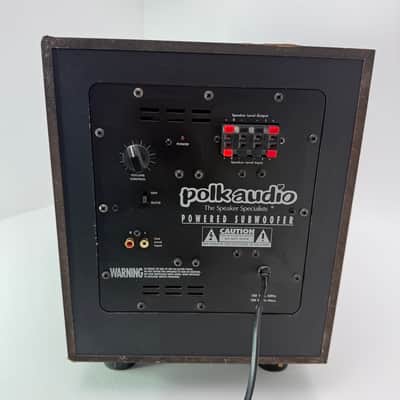 Polk Audio PSW 50 Powered Subwoofer Audio Speaker 120 Watts image 6