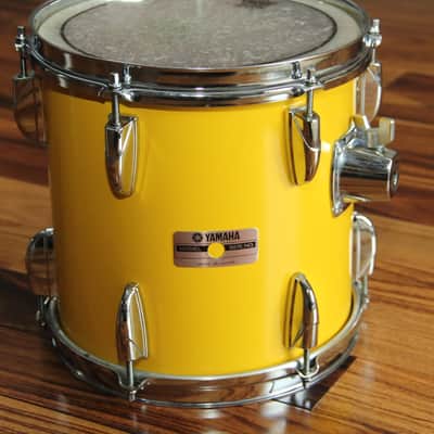 Yamaha TT810 Tour Custom Power 10x10" Rack Tom 1986 - 1990 - Mellow Yellow image 6