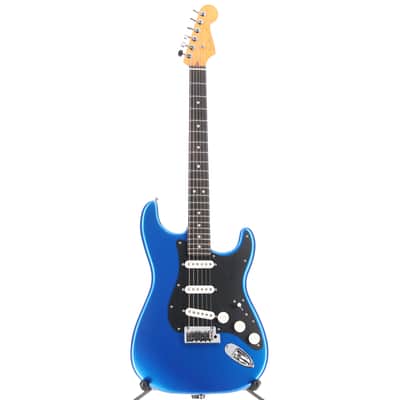 Fender American Ultra II Stratocaster, Ebony Fingerboard, Noble Blue (M6) (20637) image 5