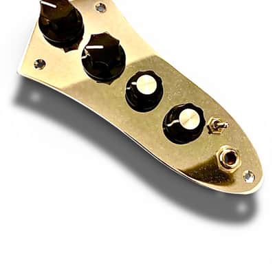 Pro Tones Deluxe Custom Solderless Jazz Bass Control Plate — Tone‑Pedal‑Killer Upgrade image 3