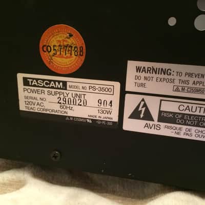 TASCAM PS-3500 image 4