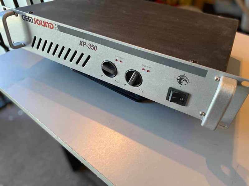 Gem Sound XP-350 Stereo Power Amplifier - Rack Mountable image 1
