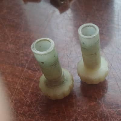 Tama VINTAGE White 2 WAY Nylon Cymbal Stand NUT / SLEEVE  Titan 70s DRUM PART image 6