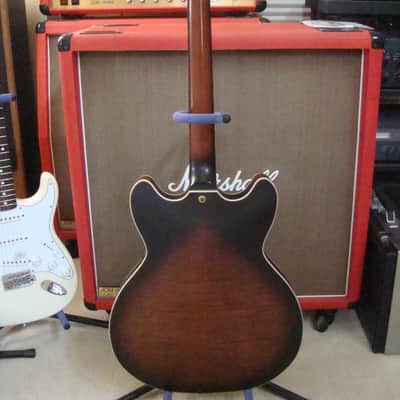 Washburn HB-36 2018 - Vintage Matte Tabacco Sunburst with Original Hard Shell Case Mint-New image 5