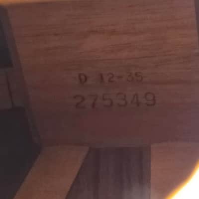Vintage 1971 Martin D12-35 Natural w/ OHSC - Repaired Cracks, Neck Set, Intonation, Refret image 8