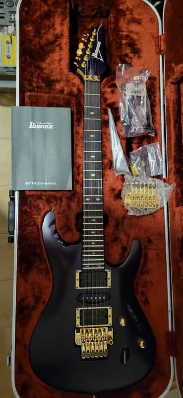 Ibanez EGEN18-TVF Herman Li Signature with Rosewood Fretboard 2008 - 2016 - Transparent Violet Flat image 1