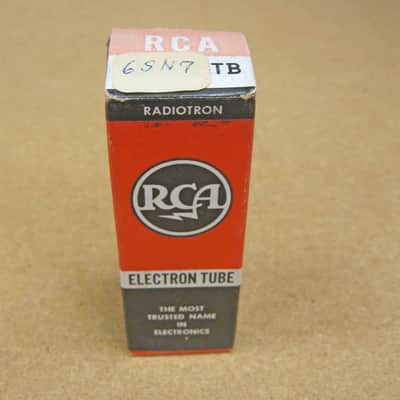 RCA Vintage NOS 6SN7 Vacuum Tube image 2