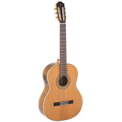 Admira A8 acoustic-electric classical nylon string guitar MADE in SPAIN with solid cedar top, Electrified series image 1
