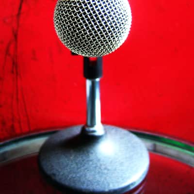 Vintage 1984 Electro-Voice DS35 Dynamic Cardioid Microphone Low Z w Audix mic clip RE16 RE15 image 5