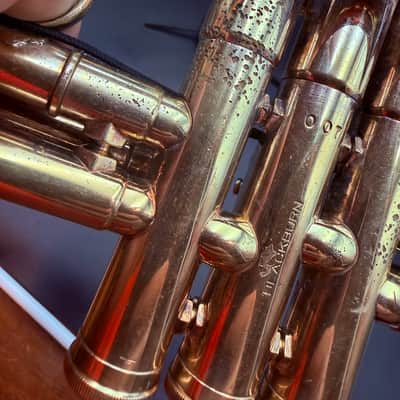Blackburn Custom Trumpet – Gold Plate – Serial #007 Early Blackburn | Rare Single-Digit Serial | Outstanding Player image 11