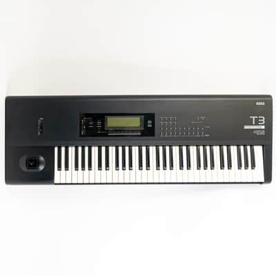 Korg T3 61-Key Workstation Synthesizer with Sequencer & Effects with Gigbag image 1