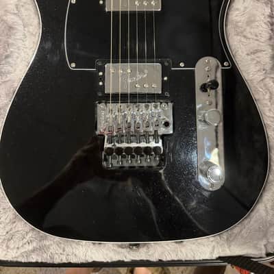 Fender American Ultra Luxe Telecaster Floyd Rose HH 2021 - 2024 - Mystic Black image 2