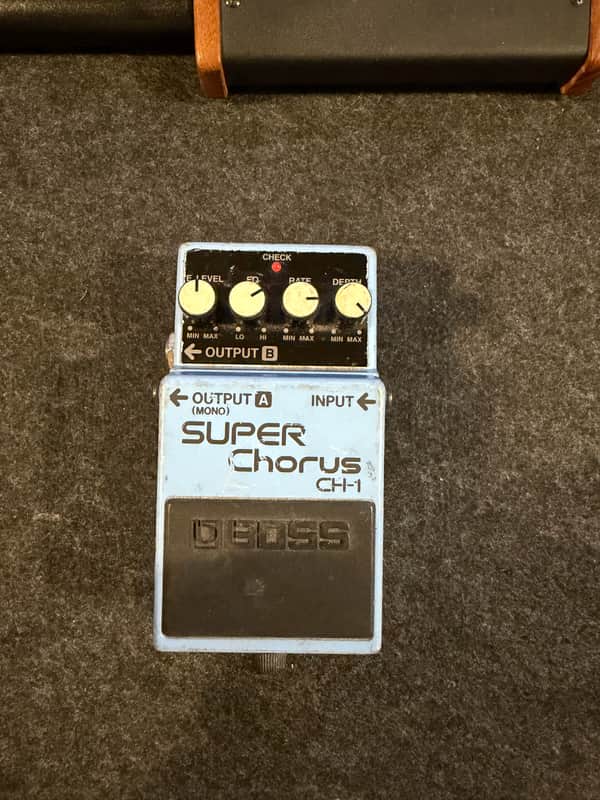 Boss CH-1 Super Chorus (Dark Gray Label) 2001 - Present - Blue image 1