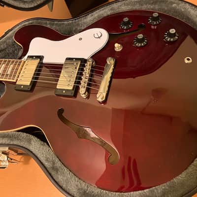 Epiphone Noel Gallagher Riviera 2022 - Burgandy image 4