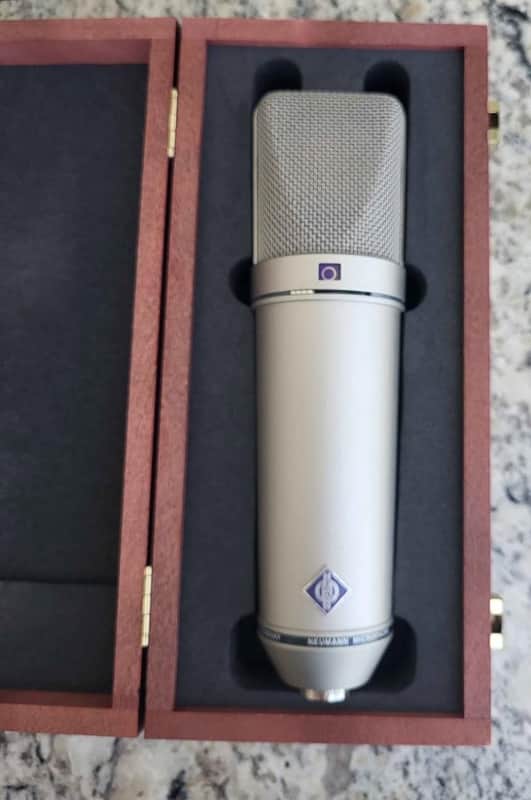 Neumann U 87 Ai Large Diaphragm Multipattern Condenser Microphone 1986 - Present - Nickel image 1