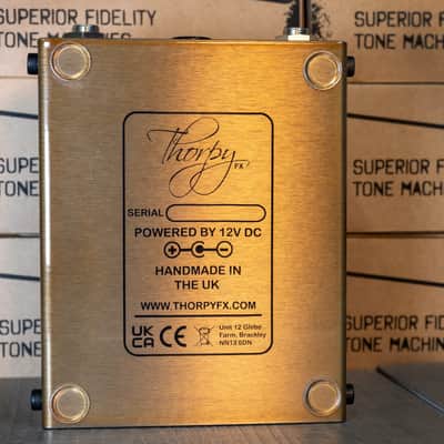 ThorpyFX THE ELECTRIC LIGHTNING - Chris Buck Signature Valve Overdrive 2024 image 5