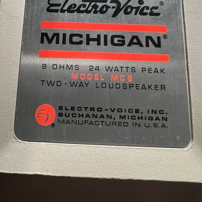 Electro Voice EVM C8 1968 image 2