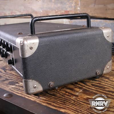 Univox U200L Mobile Ohm 200 watt Guitar Head 70s - Black image 7