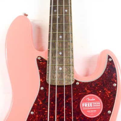 Squier Classic Vibe '60s Jazz Bass - Tahitian Coral image 2