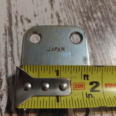 Matsumoku Japan Rectangle Style Bolt Plate (Ibanez, Greco Univox) image 4