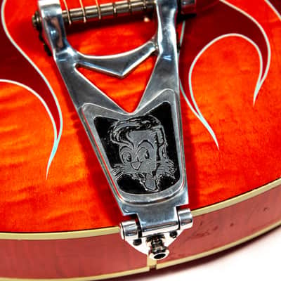 Yamaha Super Custom Hollow-body Owned by Brian Setzer image 8