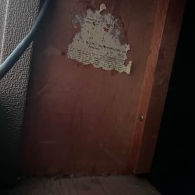 Original 1962 Fender Princeton Amp USA FULLERTON brownface image 10
