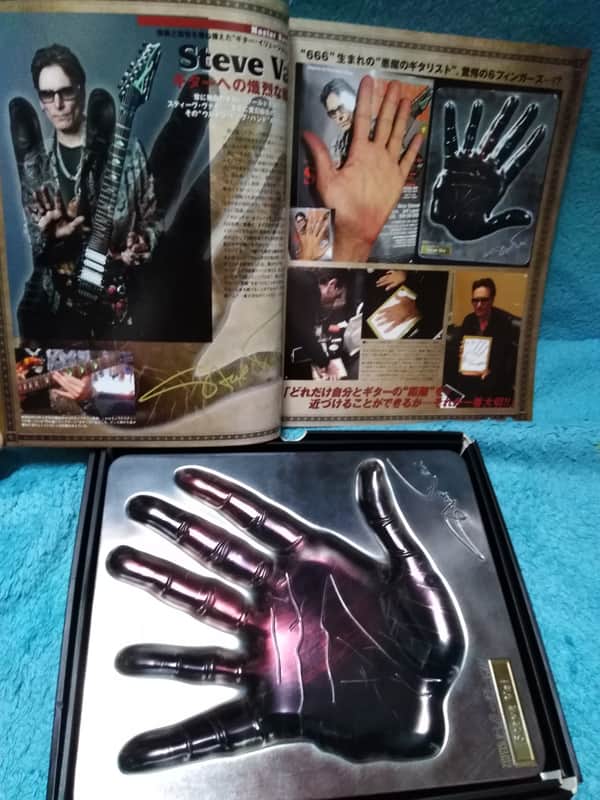 Steve Vai Young Guitar Magazine Master Hands 2015 | Reverb Sweden