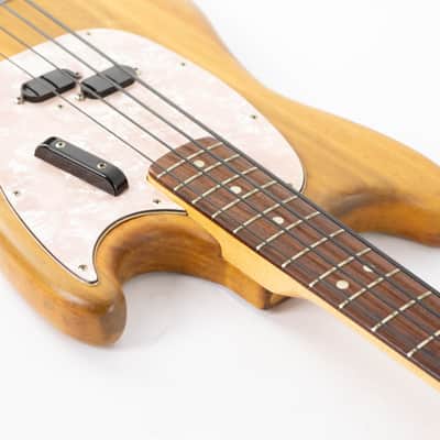 Fender Mustang Bass 1975 Natural image 11