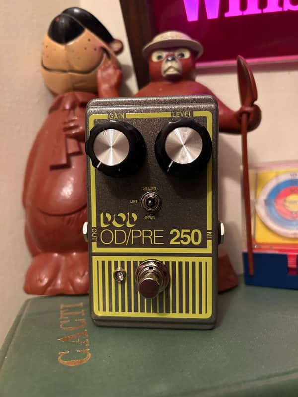 DOD Overdrive Preamp 250-X 2025 - Grey / Yellow image 1