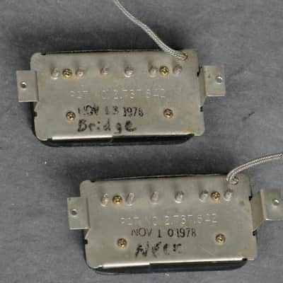 1978 Gibson T-Top Humbucker Pickup Set, Awesome Tone! Neck & Bridge image 2