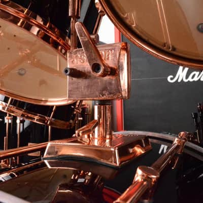 Sonor HiLite Exclusive 10 Piece Copper Drum Kit Set John Tempesta RETURN TO CLIENT #27721 image 19