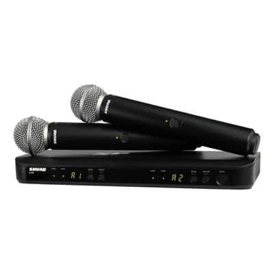 Shure BLX288/B58 Dual-Channel Wireless Microphone System-H10 *USA Small Business* image 1