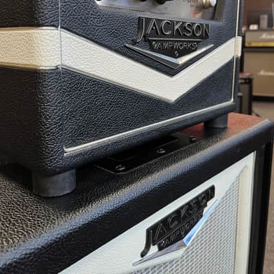 Jackson Ampworks Newcastle 30 With matching Vertical 212 Cab 2012 - Black image 3
