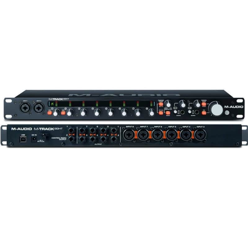 M-AUDIO M-TRACK EIGHT Rackmount 8-Input USB Audio Interface image 1